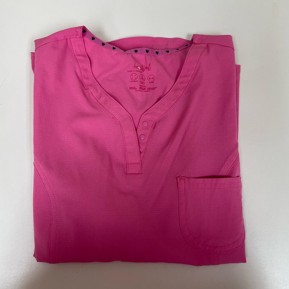 2 Medium Heartsoul Scrub Tops